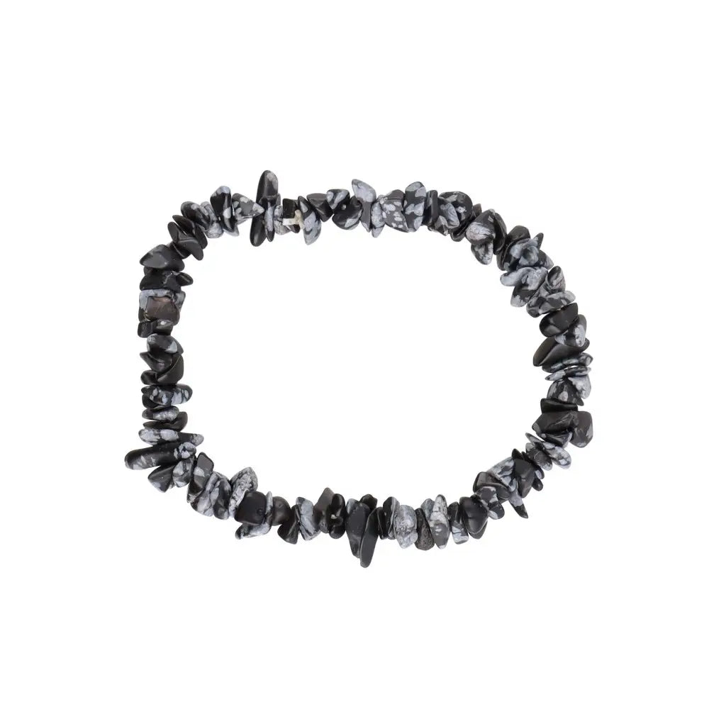 Pulsera Chip Obsidiana Nevada (Protección y Transformación)