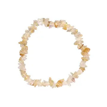 Pulsera Chip Citrino (Creatividad, Éxito y Prosperidad)