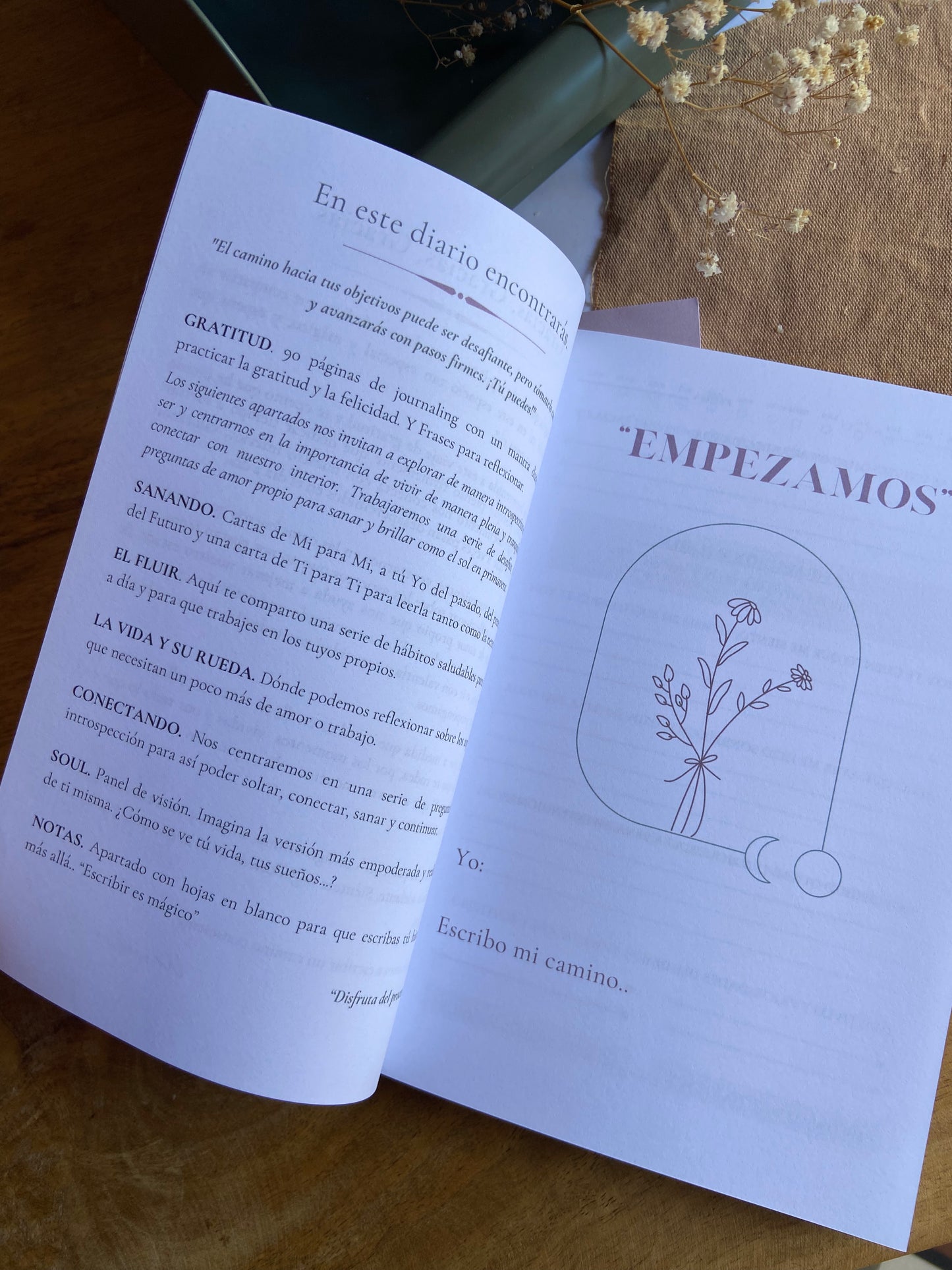 Journal de Amor Propio Versión larga Flor