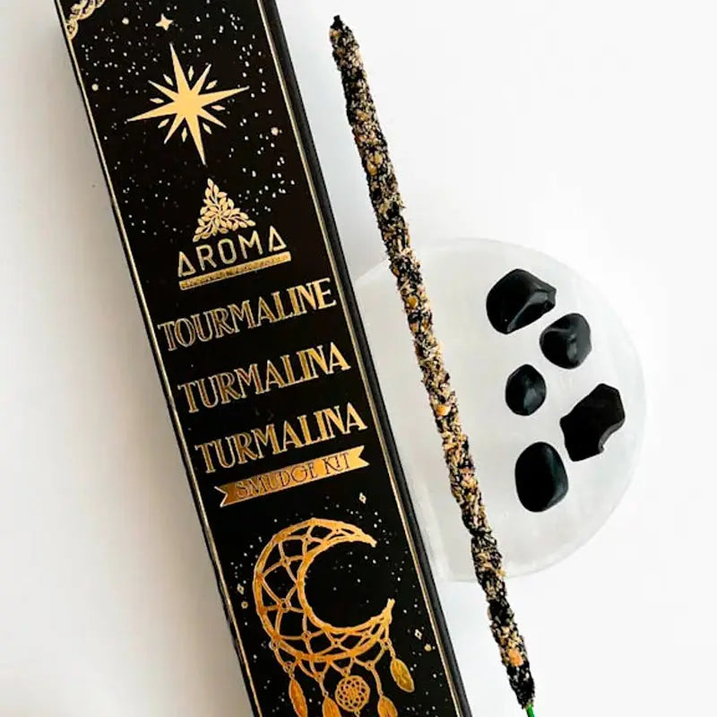 Incienso con Turmalina Negra
