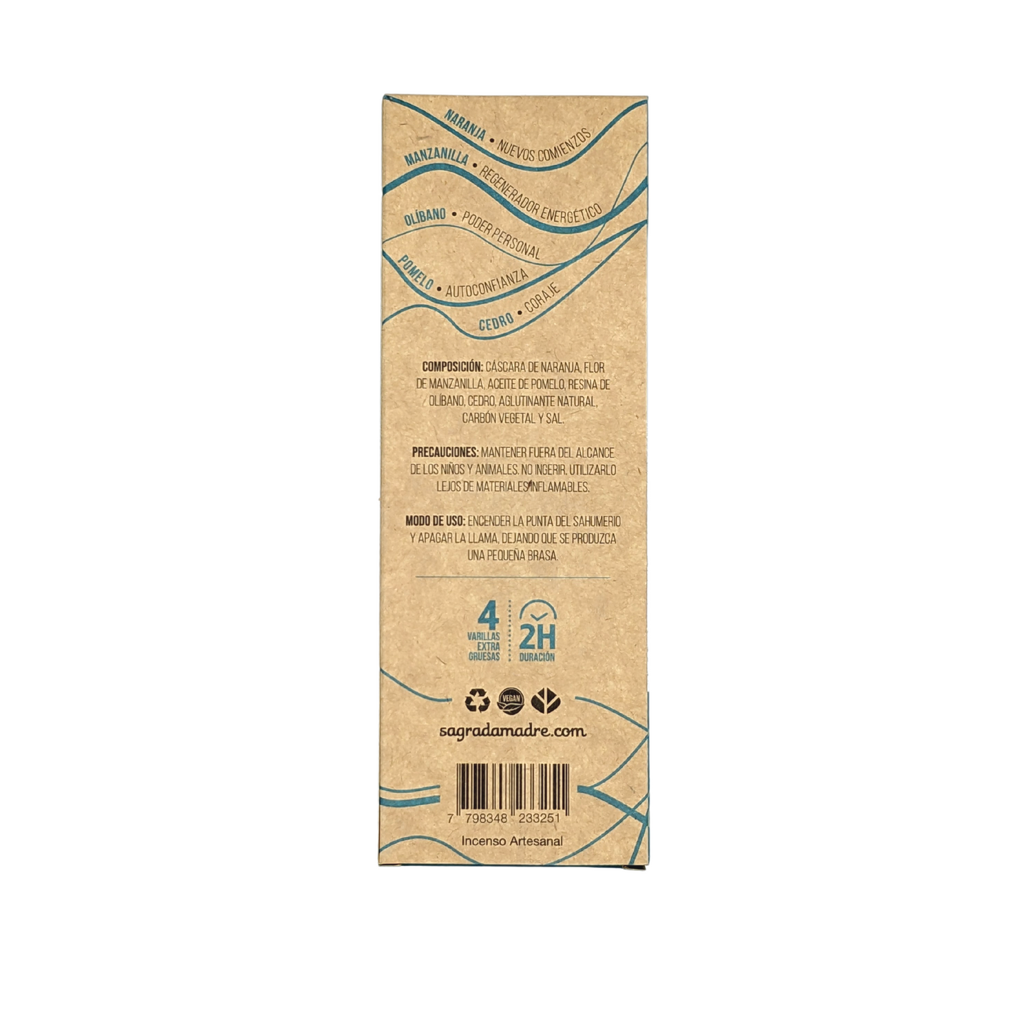 Energía Limpia "Revitalizar" - Incienso Sahumerio