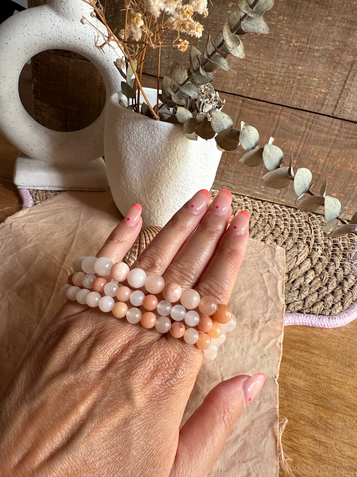 Pulsera Aventurina 8mm (Crecimiento, Prosperidad, Confianza y Buena Suerte)