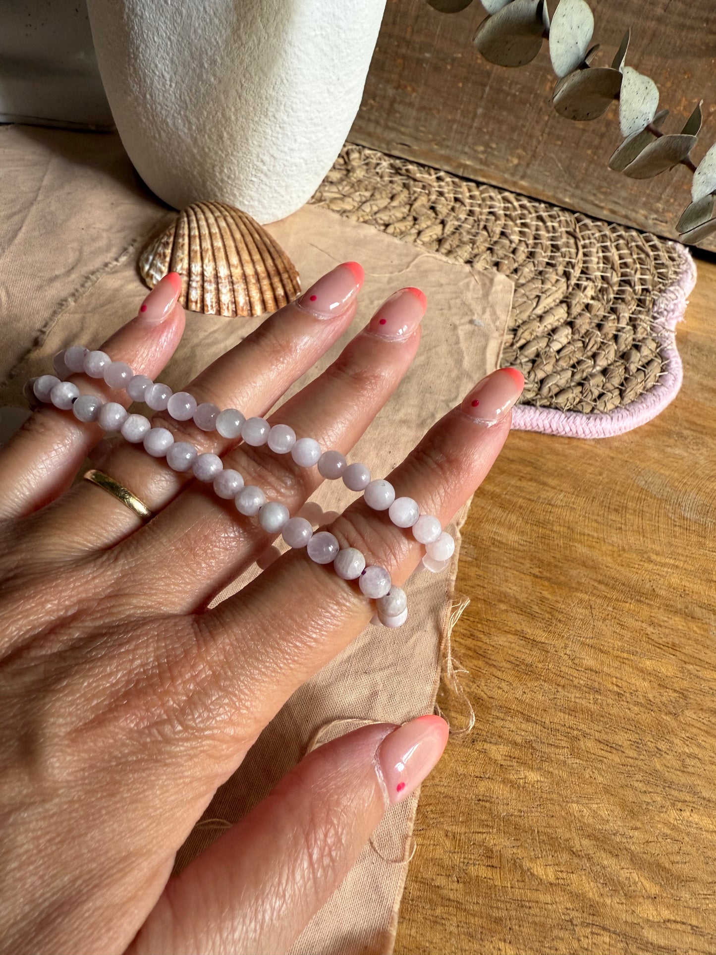 Pulsera Kuncita 4mm (Amor, Sanación y Calma la Ansiedad)