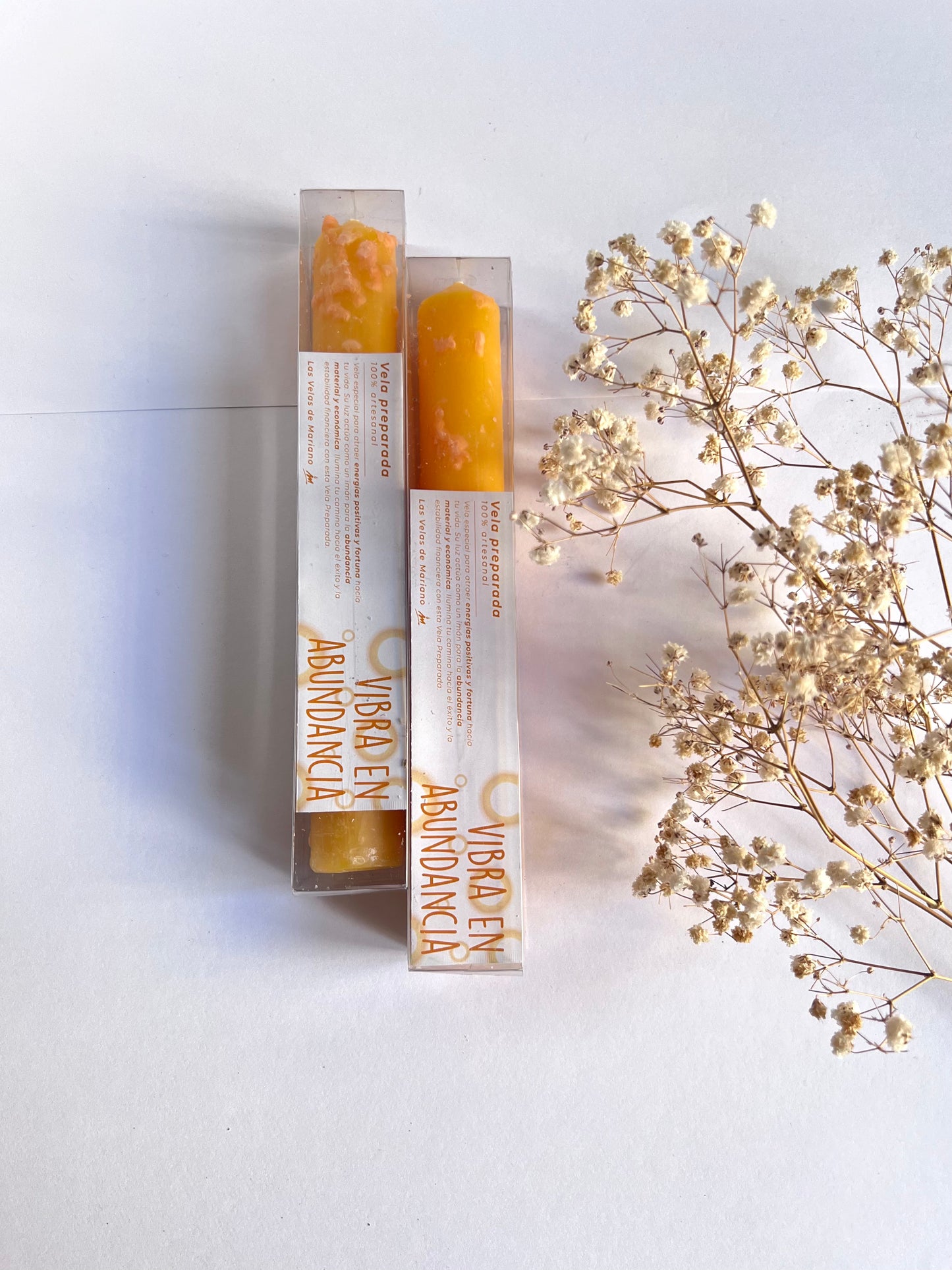 VIBRA EN ABUNDANCIA - Vela preparada