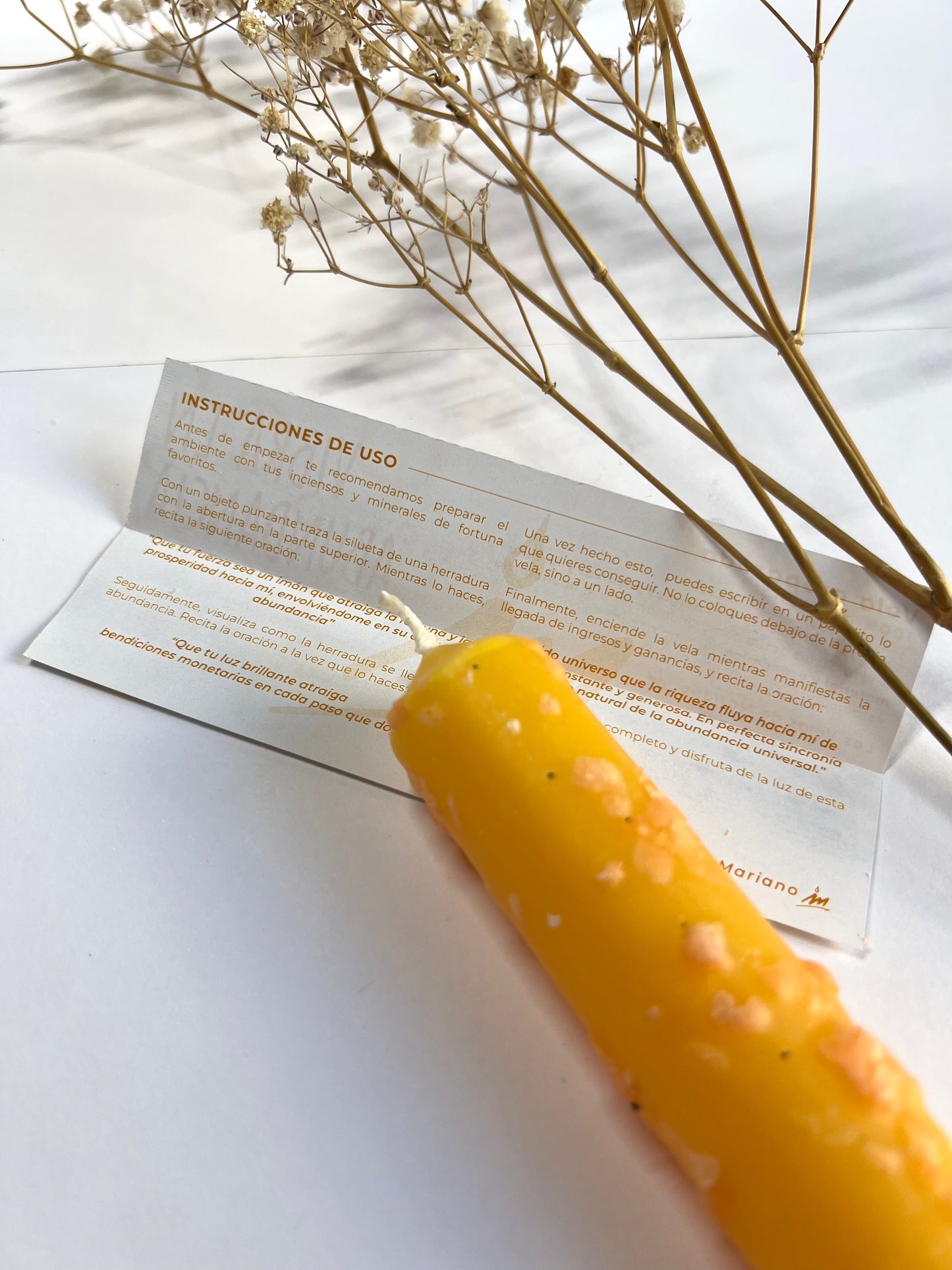 VIBRA EN ABUNDANCIA - Vela preparada