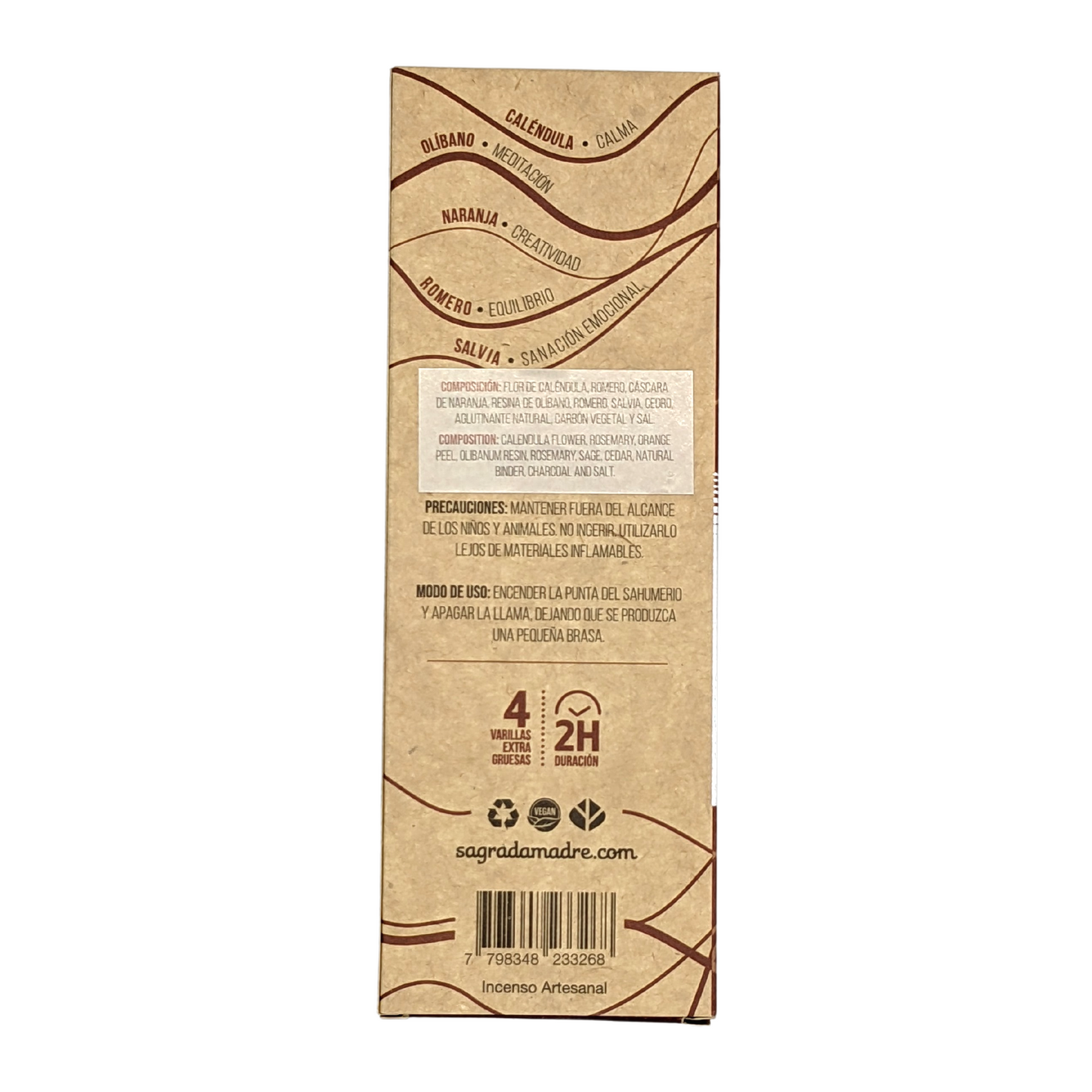 Energía Limpia "Armonizar" - Incienso Sahumerio